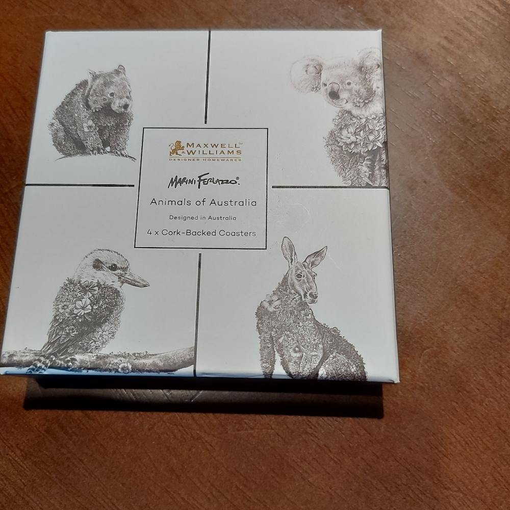 NWOT Maxwell&Williams Australia Coasters